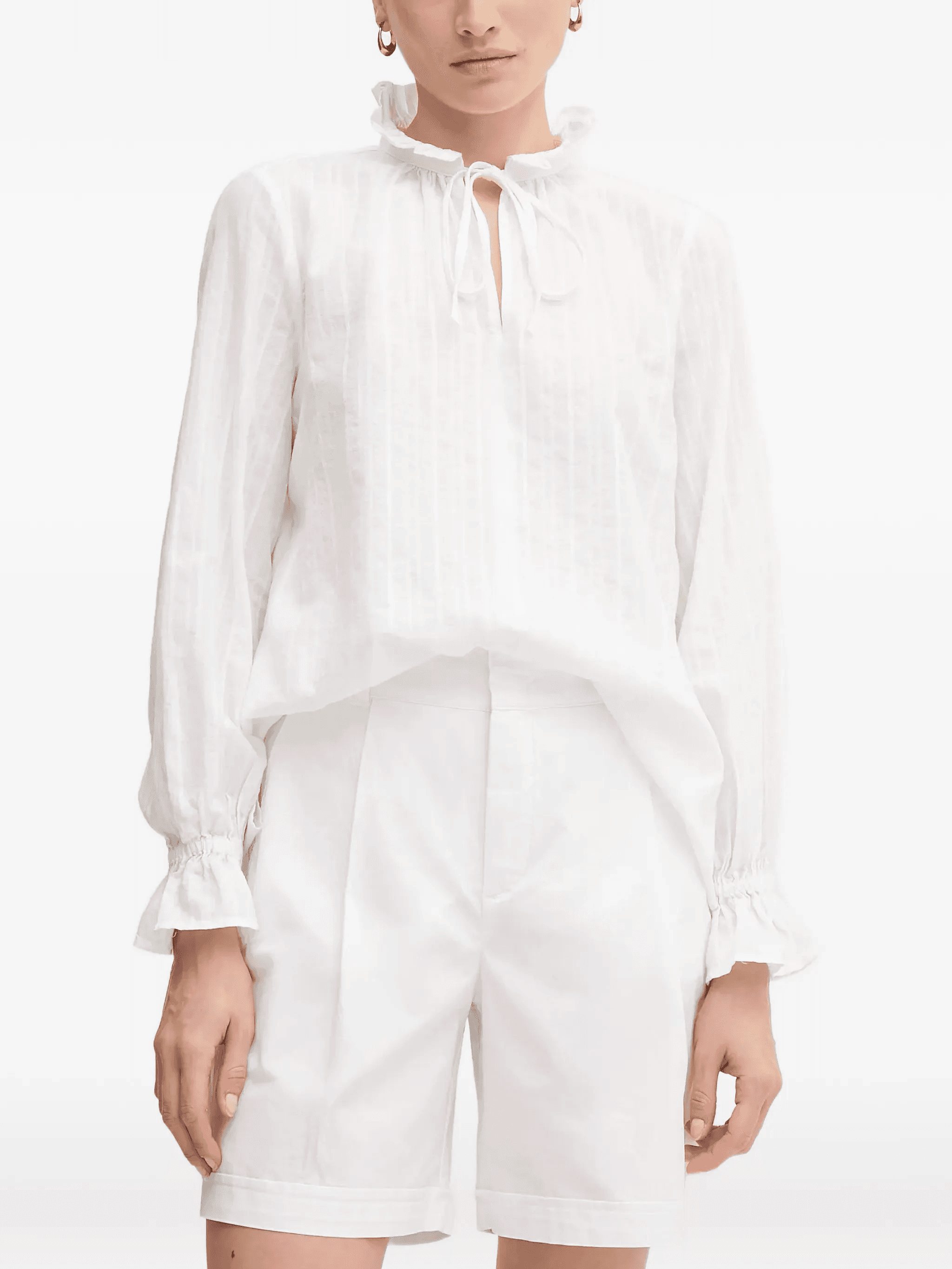ruffled tie top - Image 1