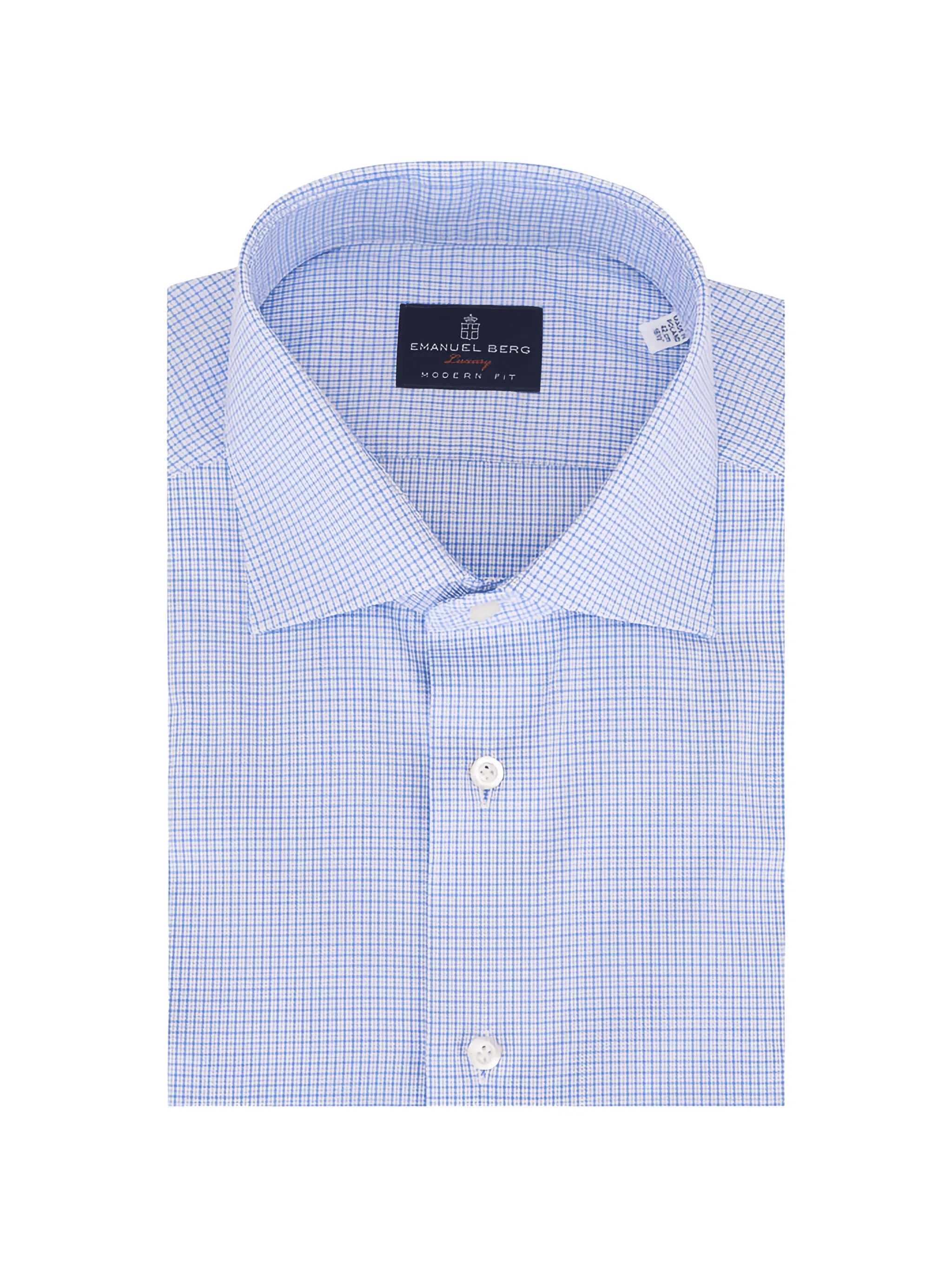 checked cotton shirt - Image 1