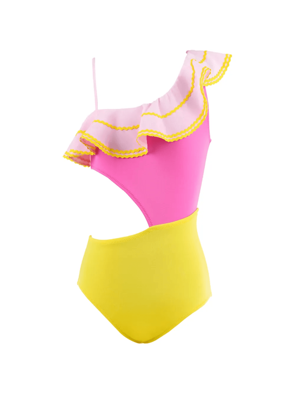 ruffled swimsuit - Image 1