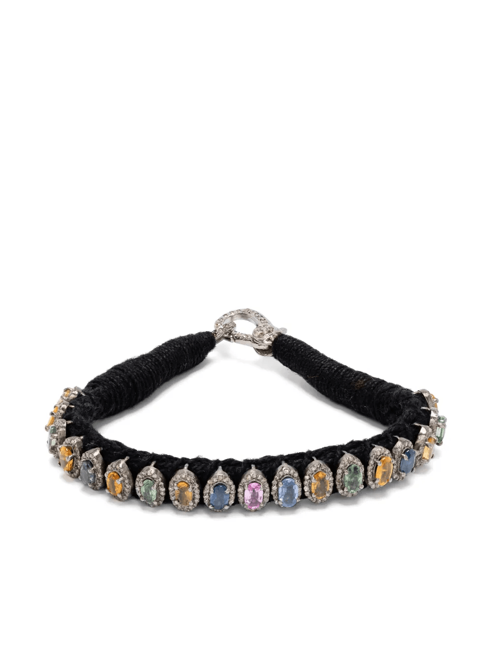 Rainbow Sapphire statement bracelet - Image 1