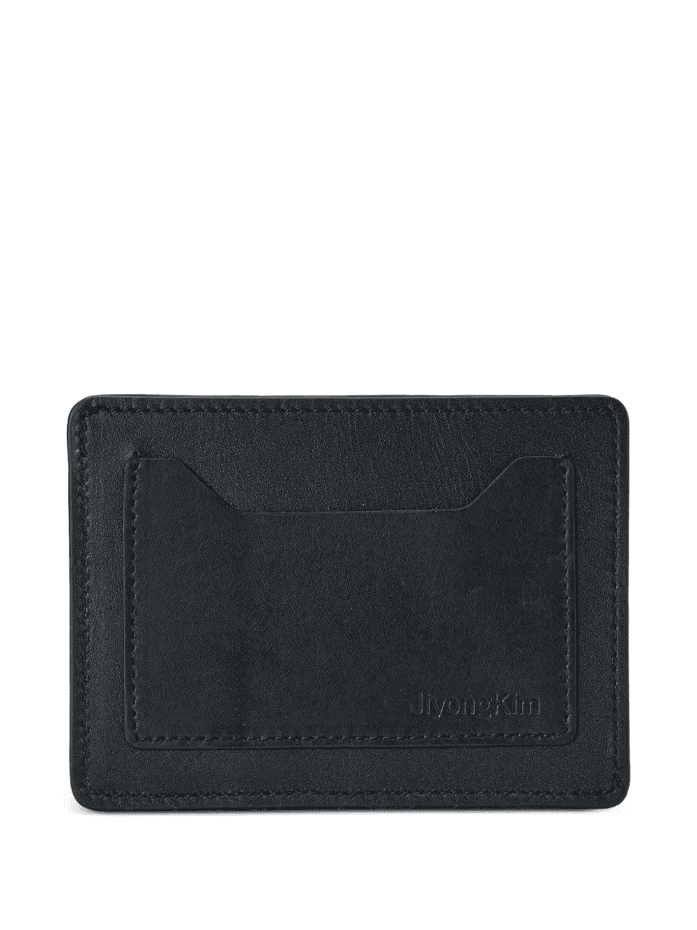 sun-bleached leather card holder - Image 1