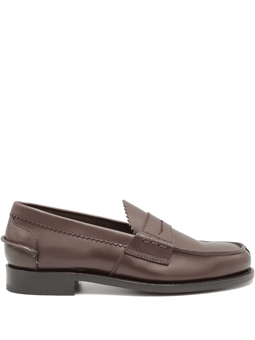 penny leather loafers - Image 1