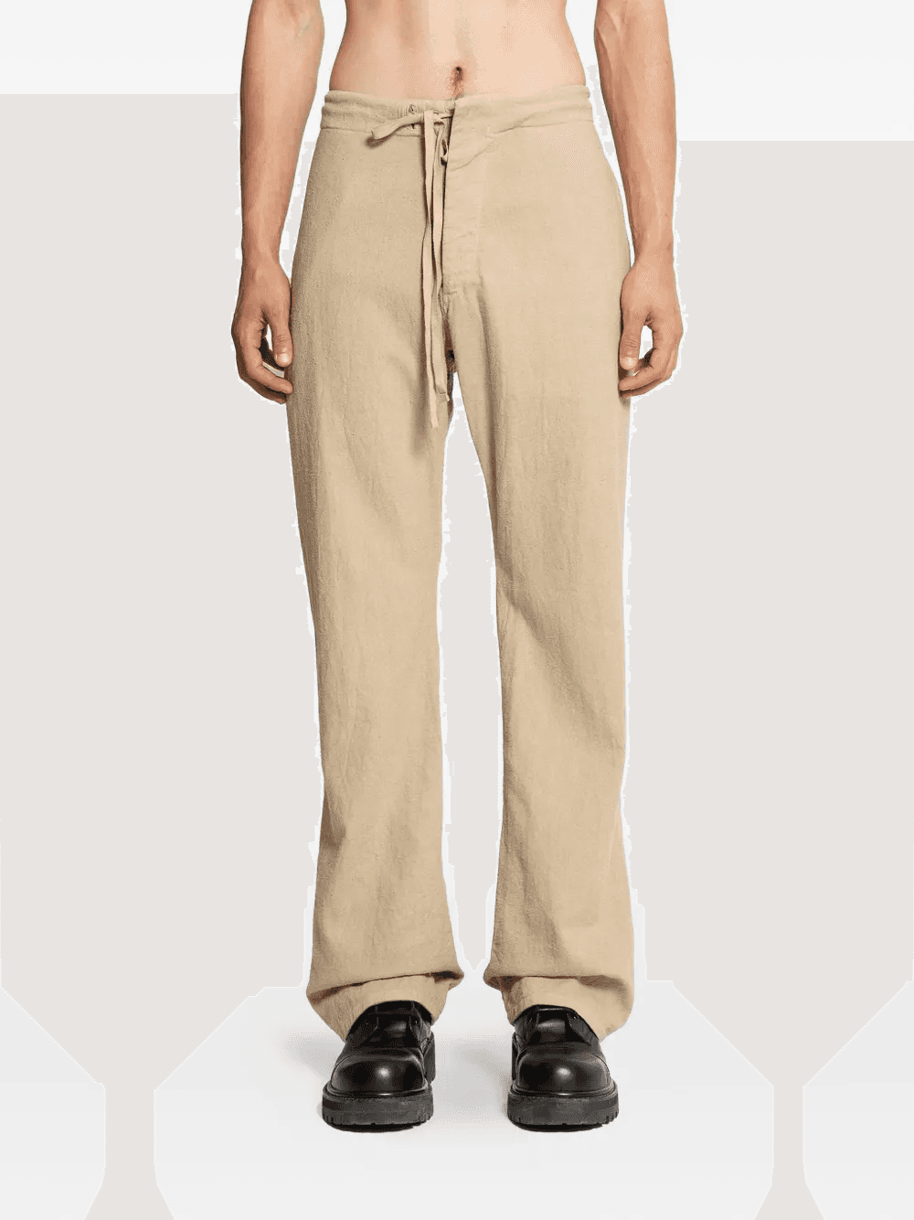 drawstring trousers - Image 1