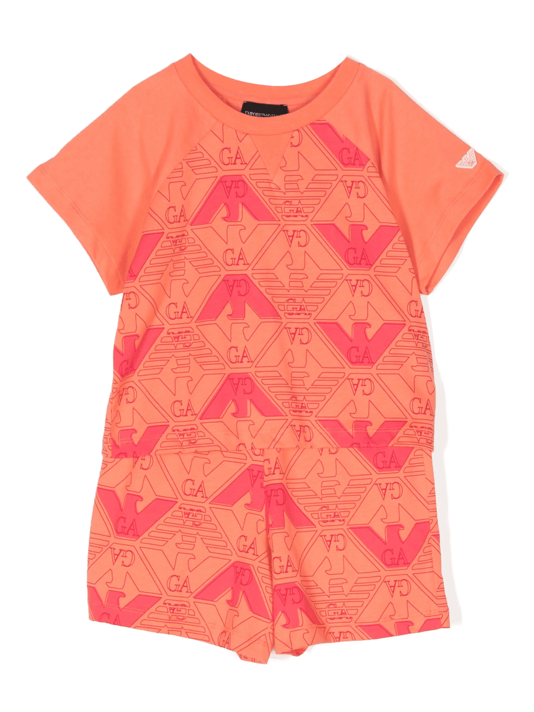 logo-print cotton tracksuit - Image 1