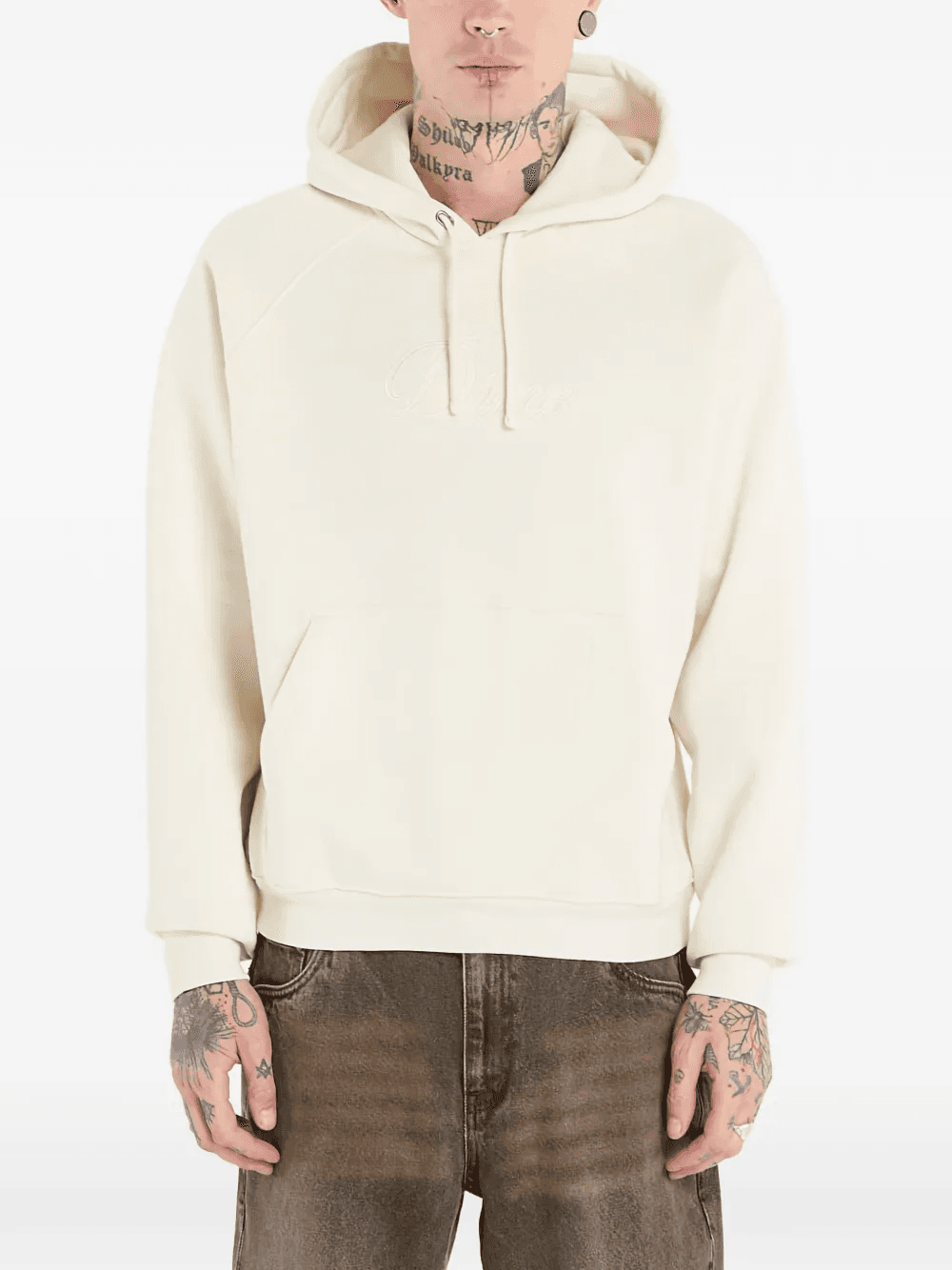 cursive logo hoodie - Image 1