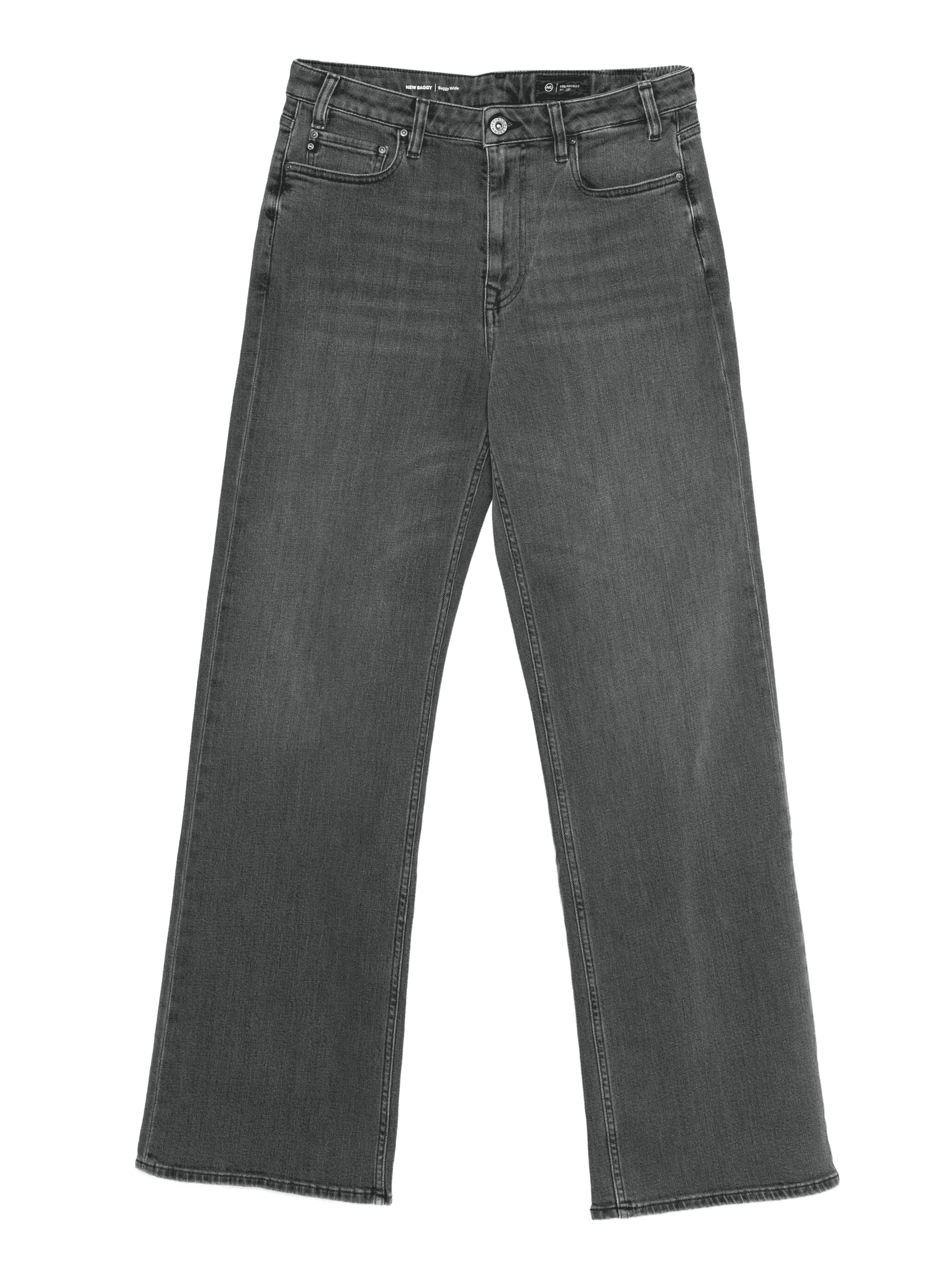whiskering-effect jeans - Image 1