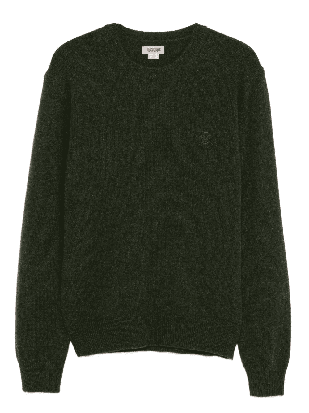 embroidered crew-neck sweater - Image 1