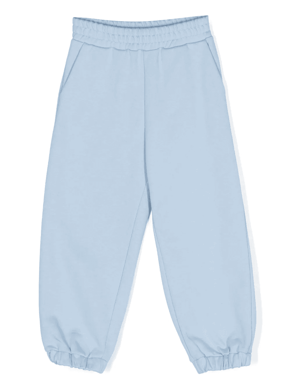 FF-logo-patch cotton trousers - Image 1