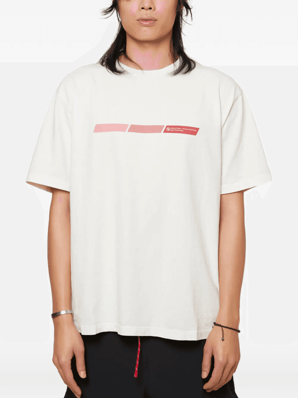 logo-detail short-sleeve  T-shirt - Image 1