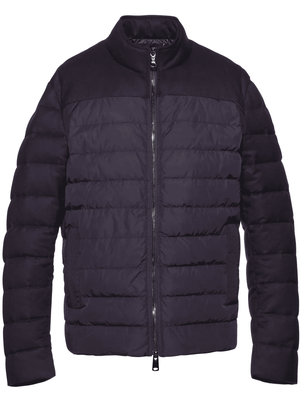 quilted padded down jacket - Image 1