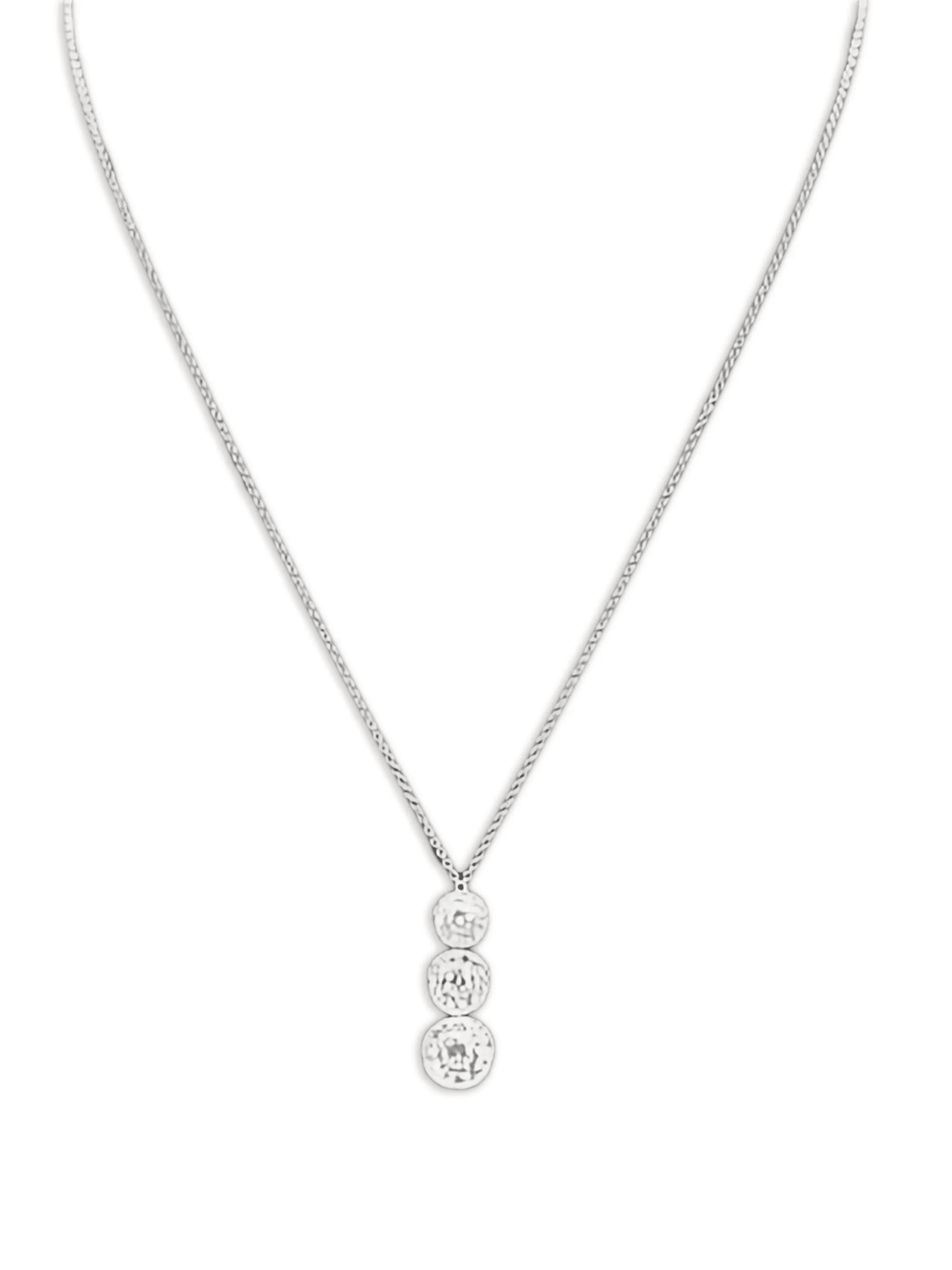 2010s triple drop diamond necklace - Image 1