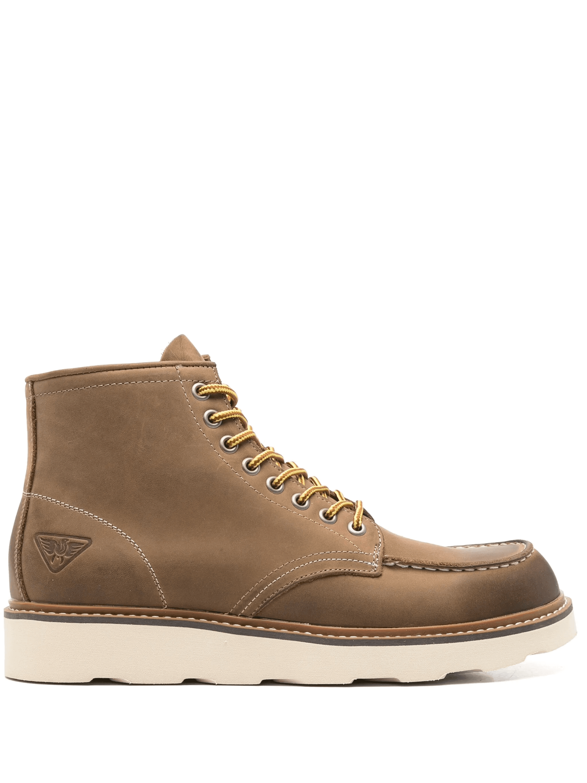 lace-up leather boots - Image 1