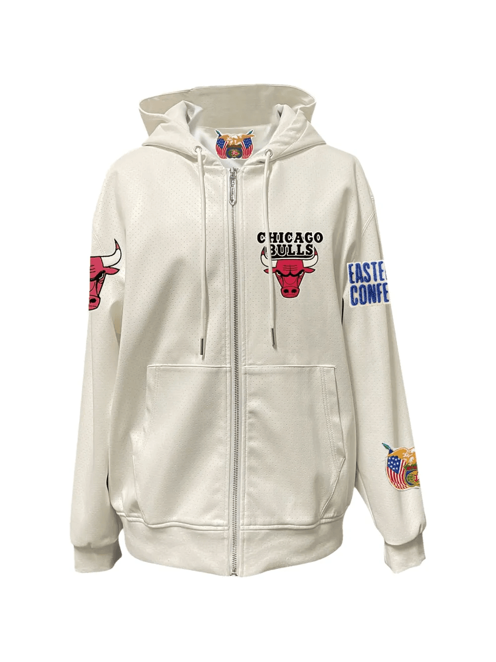 Chicago Bulls zip-up hoodie - Image 1