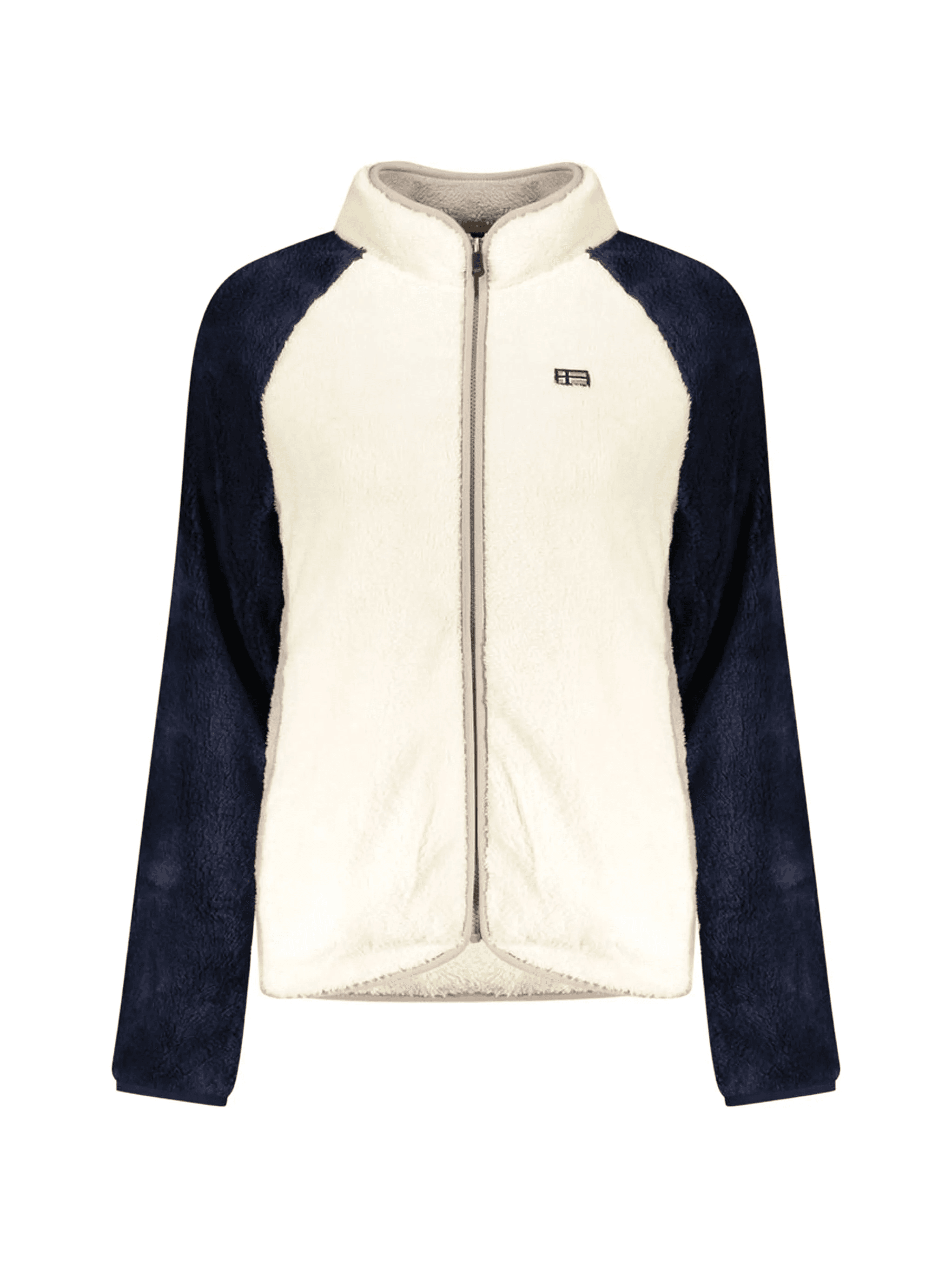 colour-block fleece jacket - Image 1