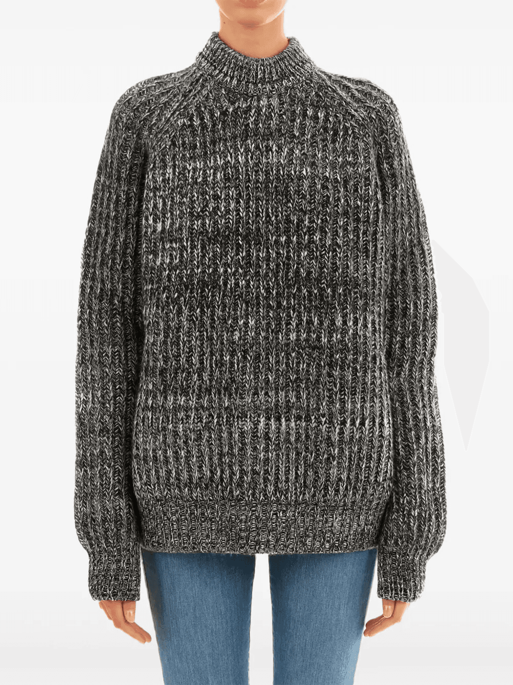 mélange-effect sweater - Image 1