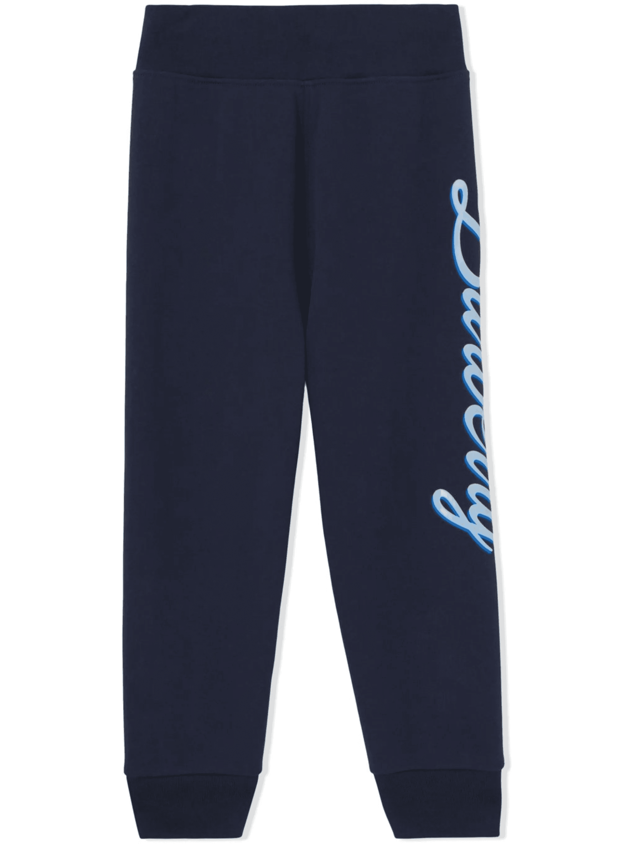logo script-print track trousers - Image 1