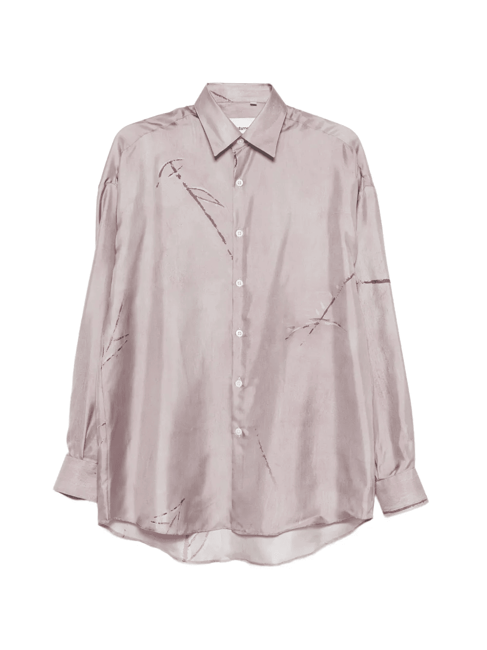 printed silk shirt - Image 1