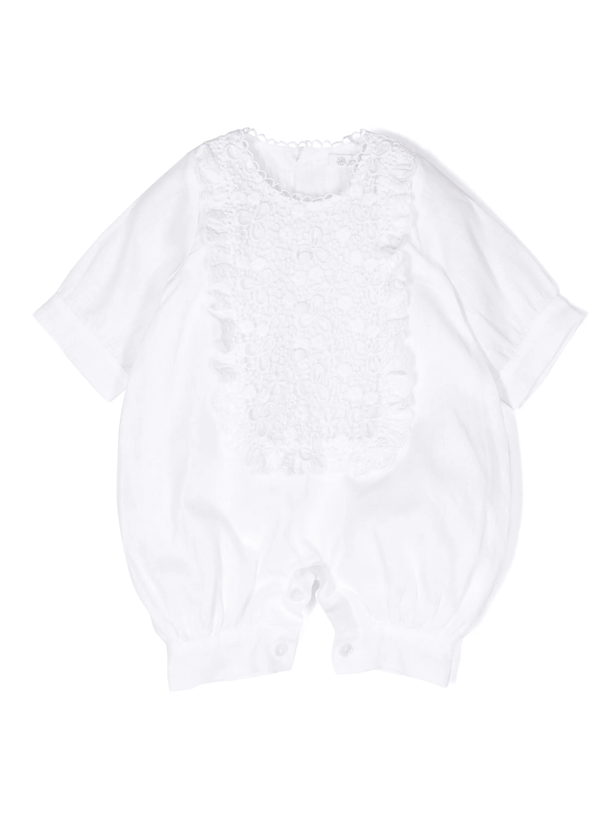 broderie-anglaise linen shortie - Image 1