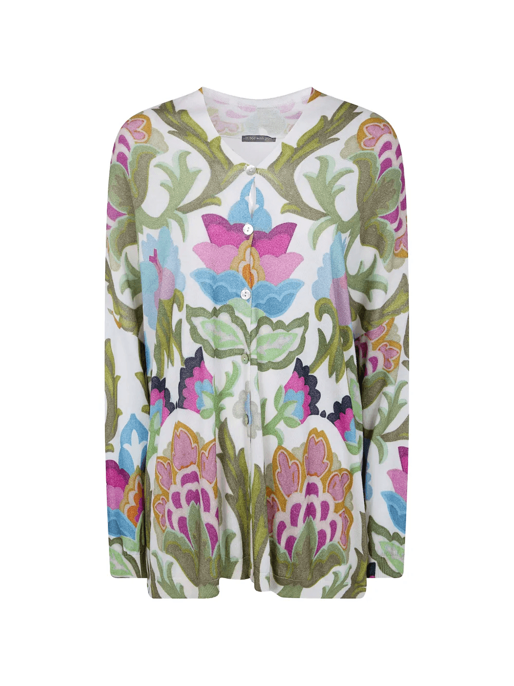 printed cardigan - Image 1