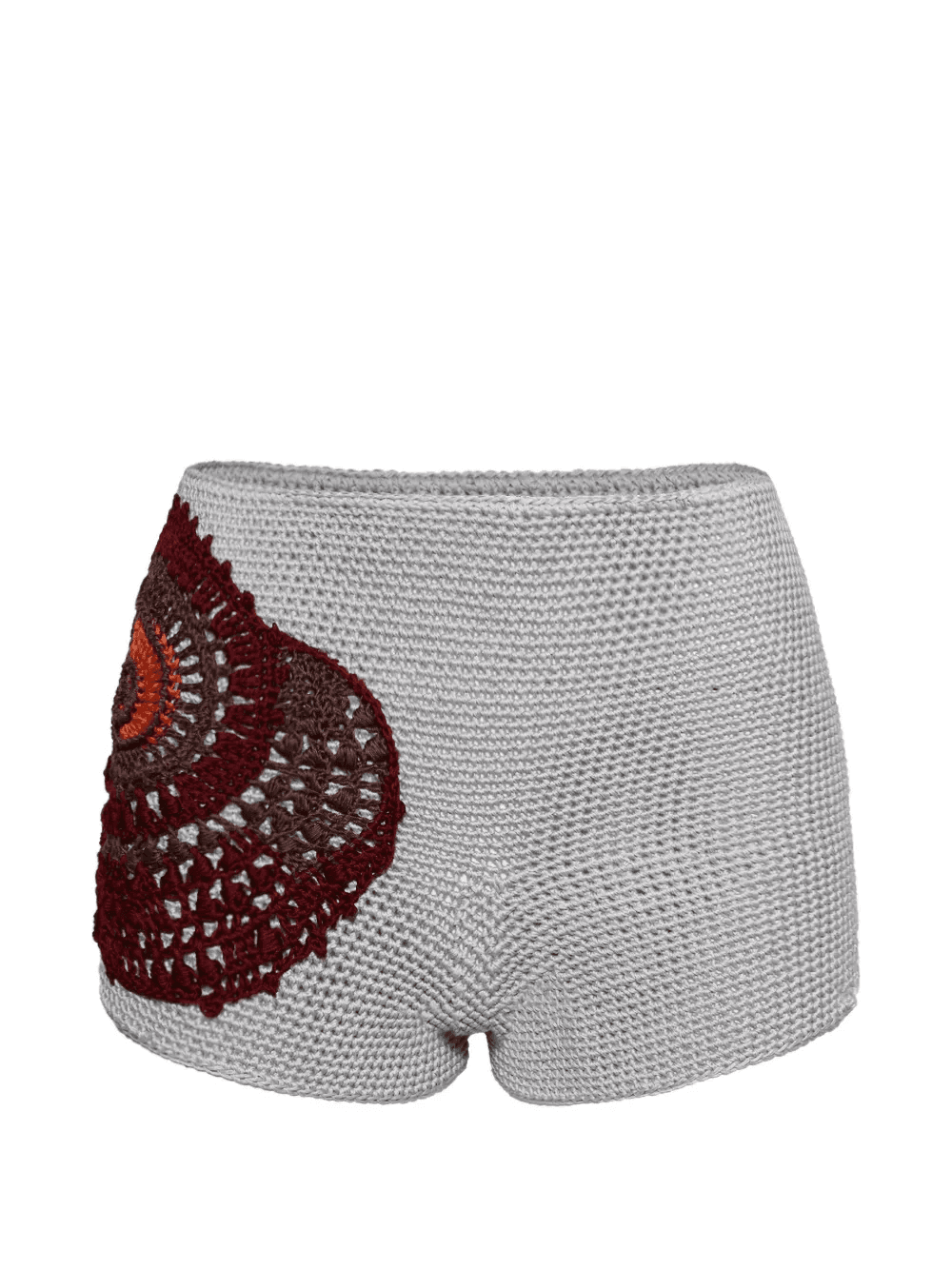 crochet panel shorts - Image 1