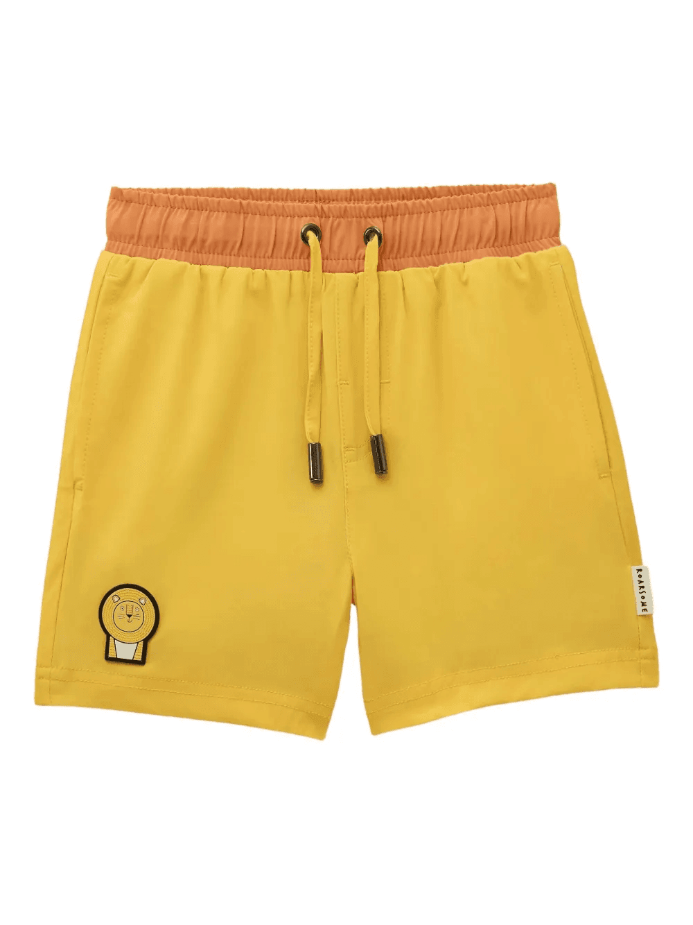 logo-patch swim shorts - Image 1