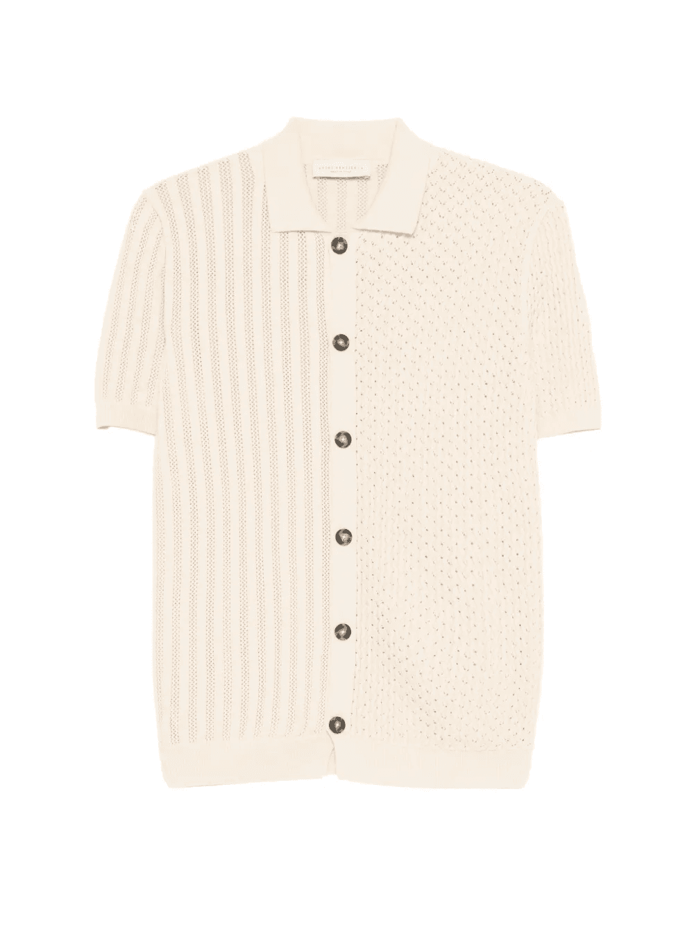 button textured shirt - Image 1