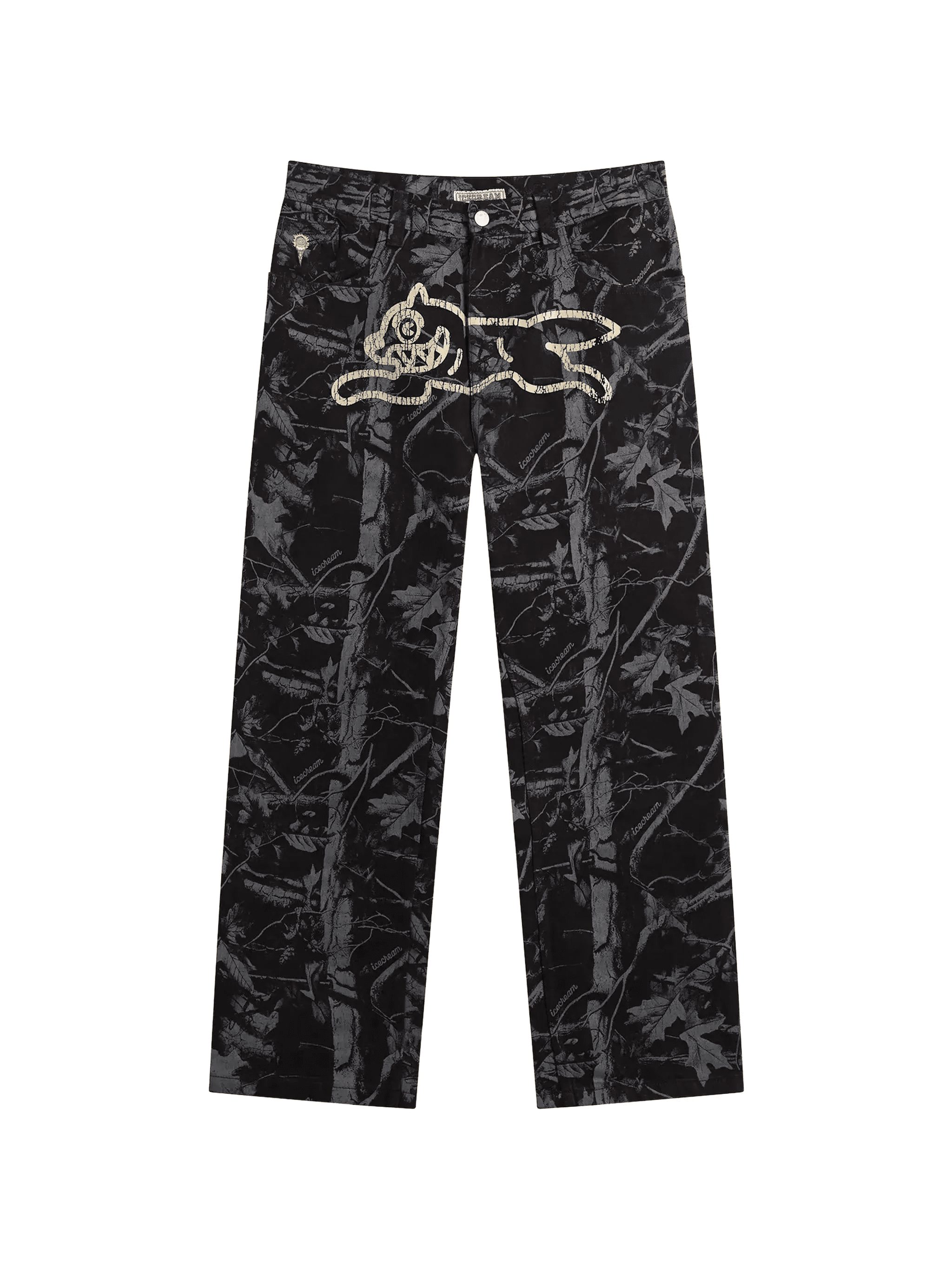 Running Dog Double Scoop  denim trousers - Image 1