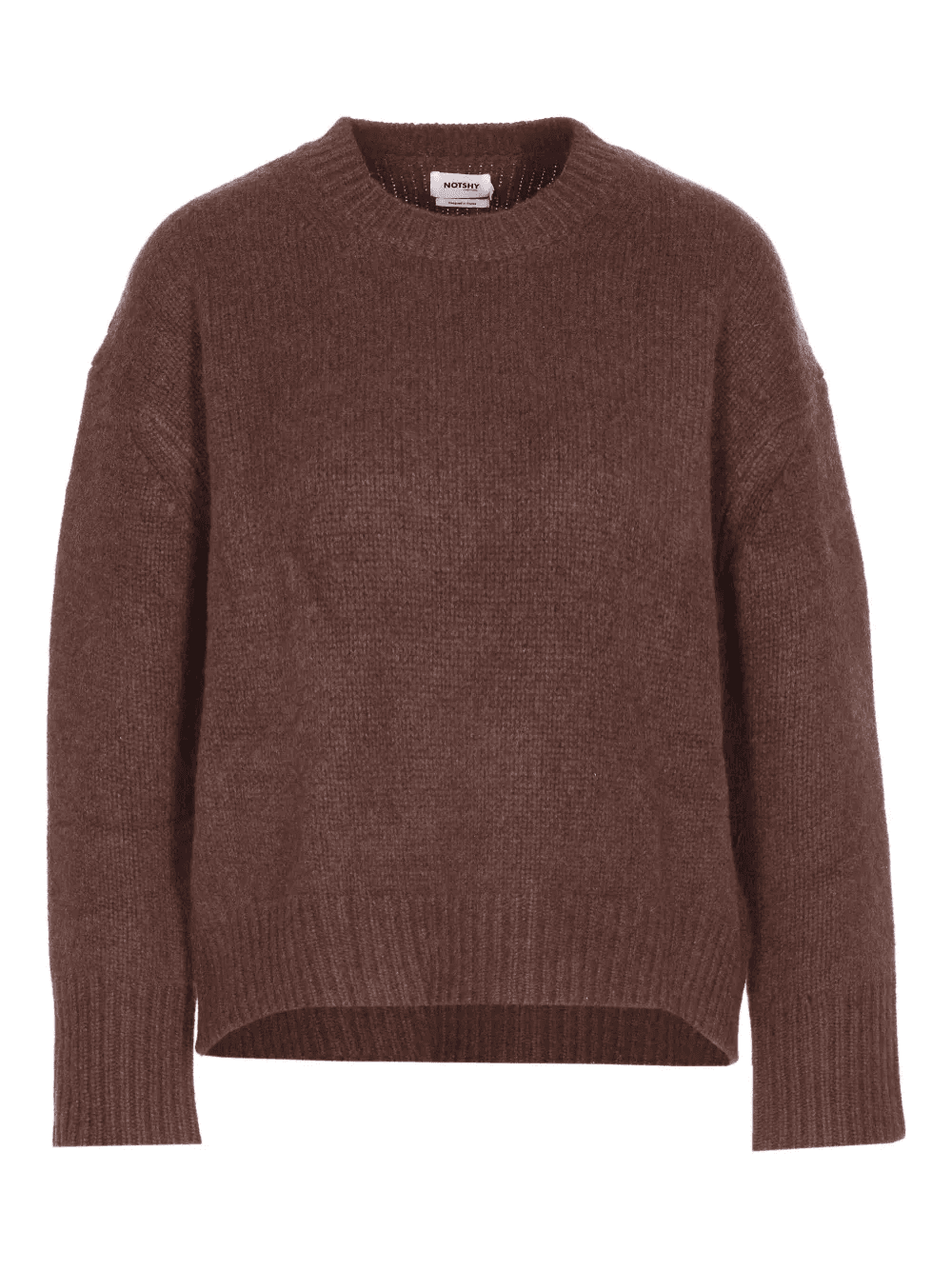 crew-neck cashmere sweater - Image 1