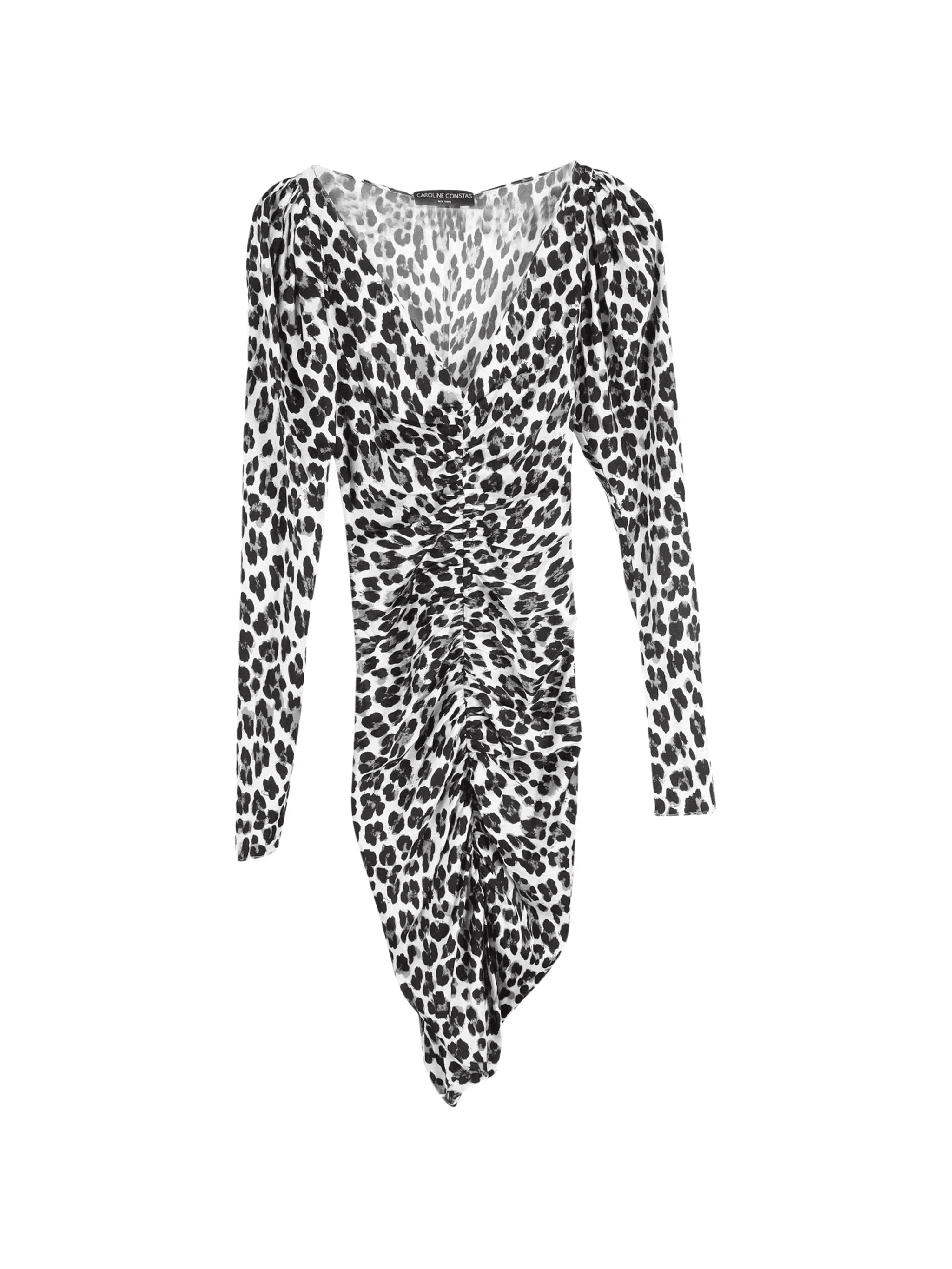 Colette animal-print mini dress - Image 1