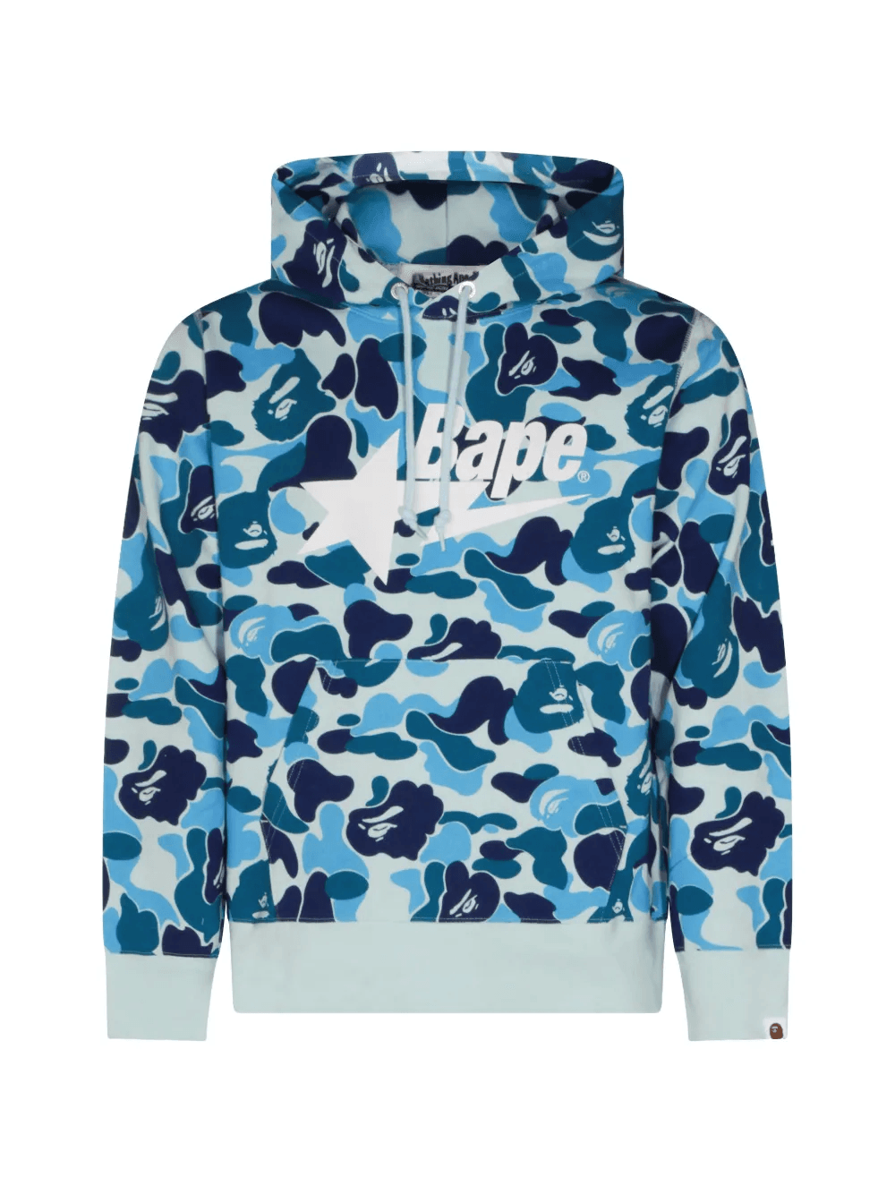 camouflage-print logo-print hoodie - Image 1