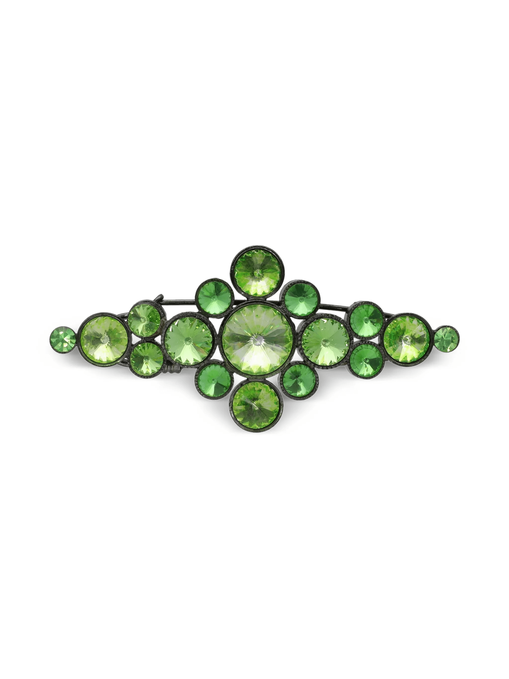 adorned gemstone brooch - Image 1