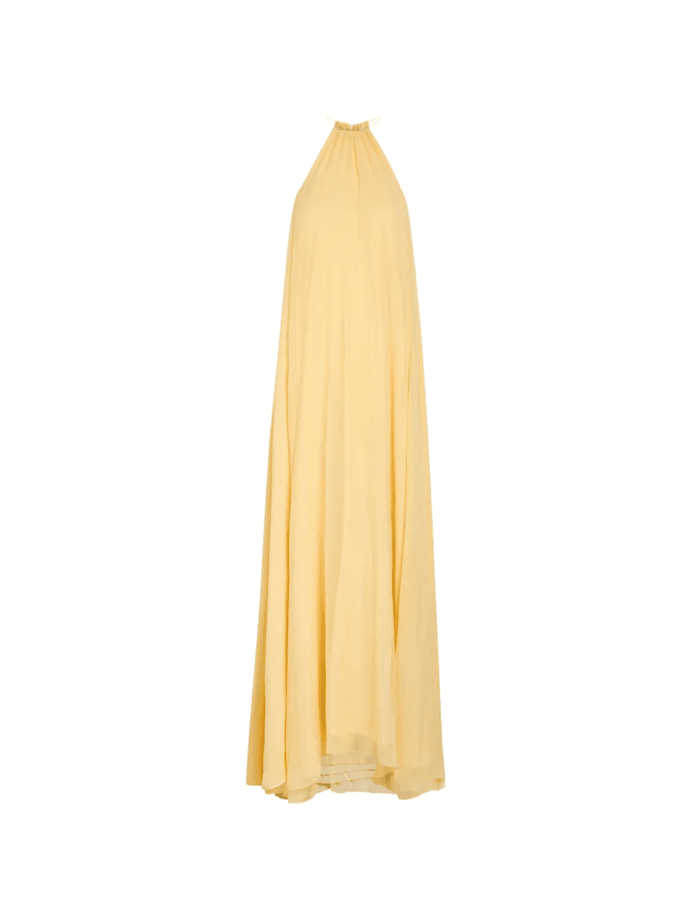 Luna pleated halterneck dress - Image 1