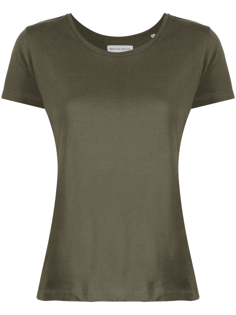 short-sleeved cotton-jersey T-shirt - Image 1