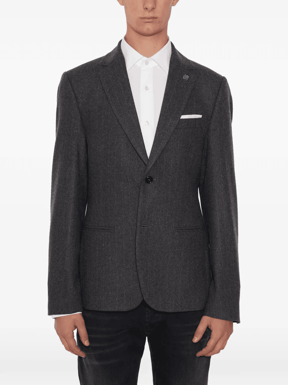 single-breasted blazer - Image 1