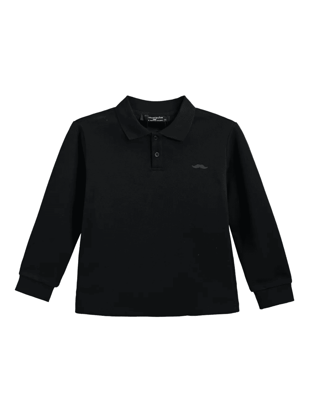 long-sleeve polo shirt - Image 1