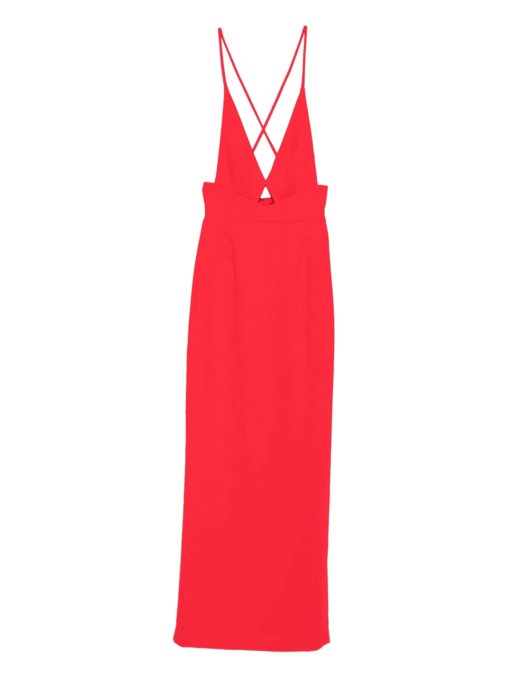 Milly cross-back maxi dress - Image 1