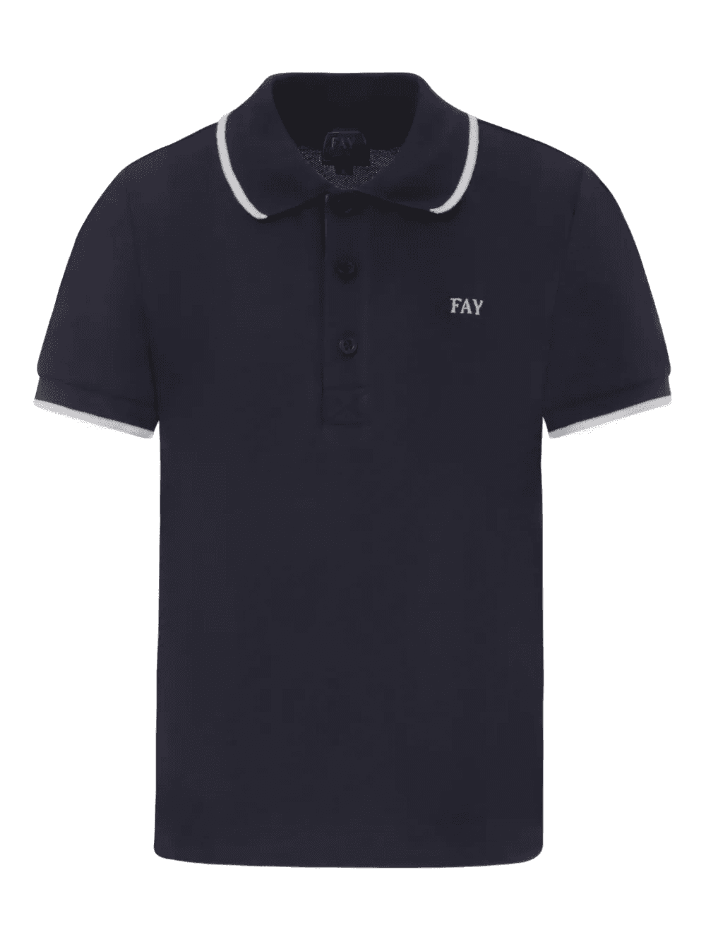 short-sleeved logo polo shirt - Image 1