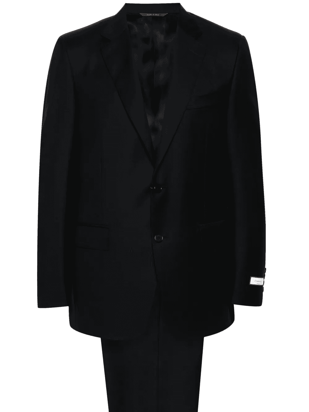 single-breasted wool suit - Image 1
