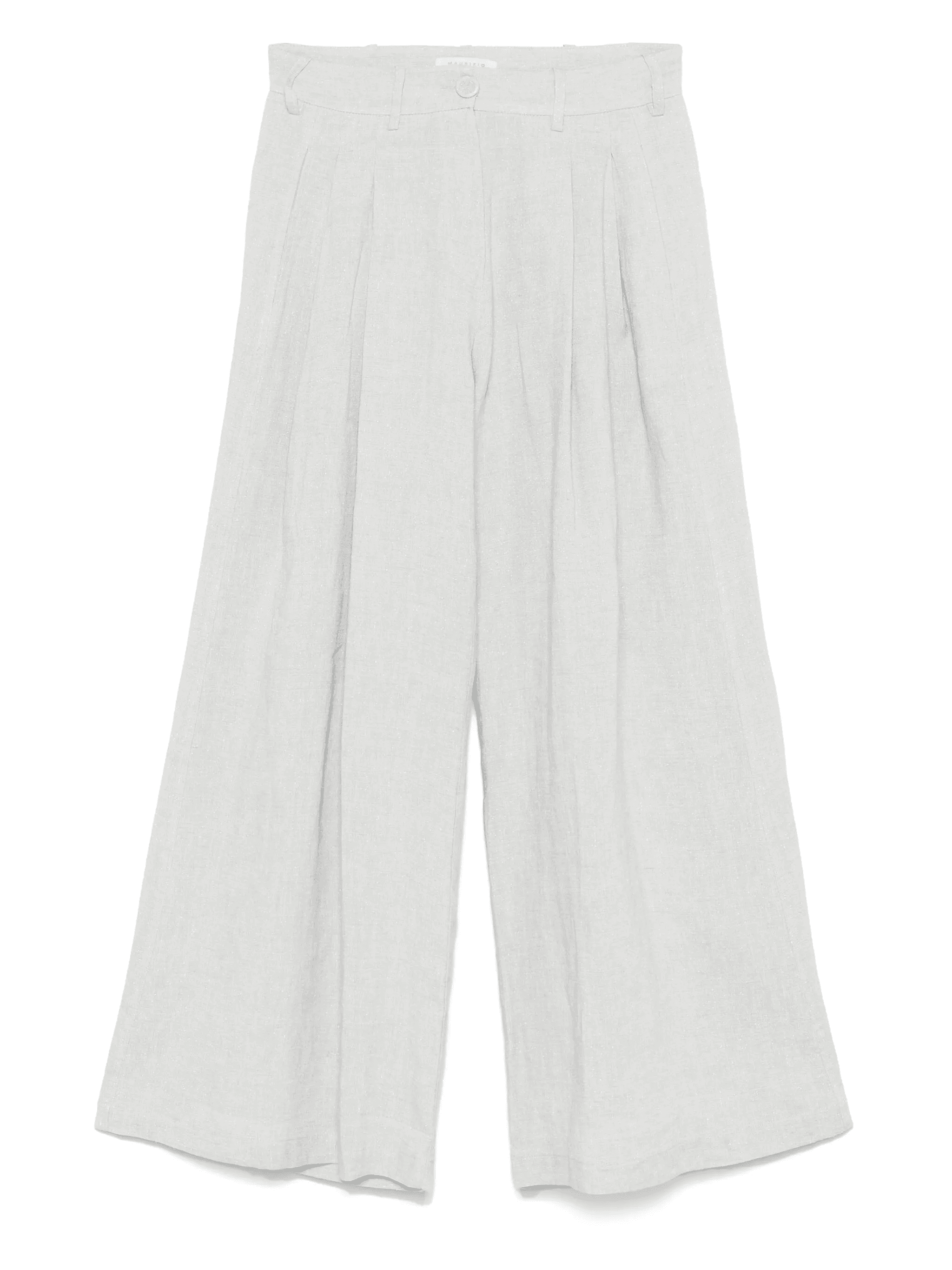 lurex-detail palazzo pants - Image 1