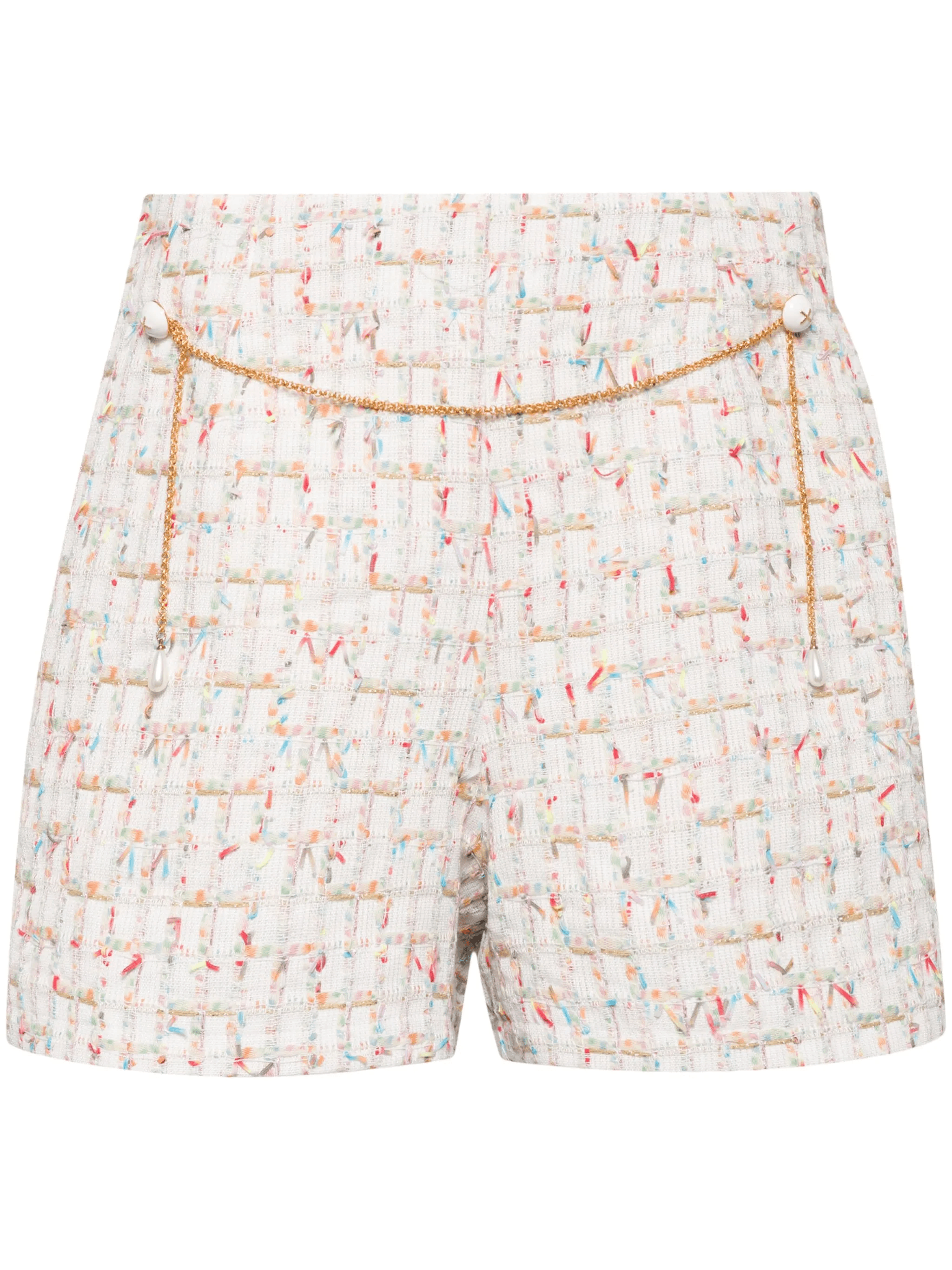 chain-link detail tailored shorts - Image 1