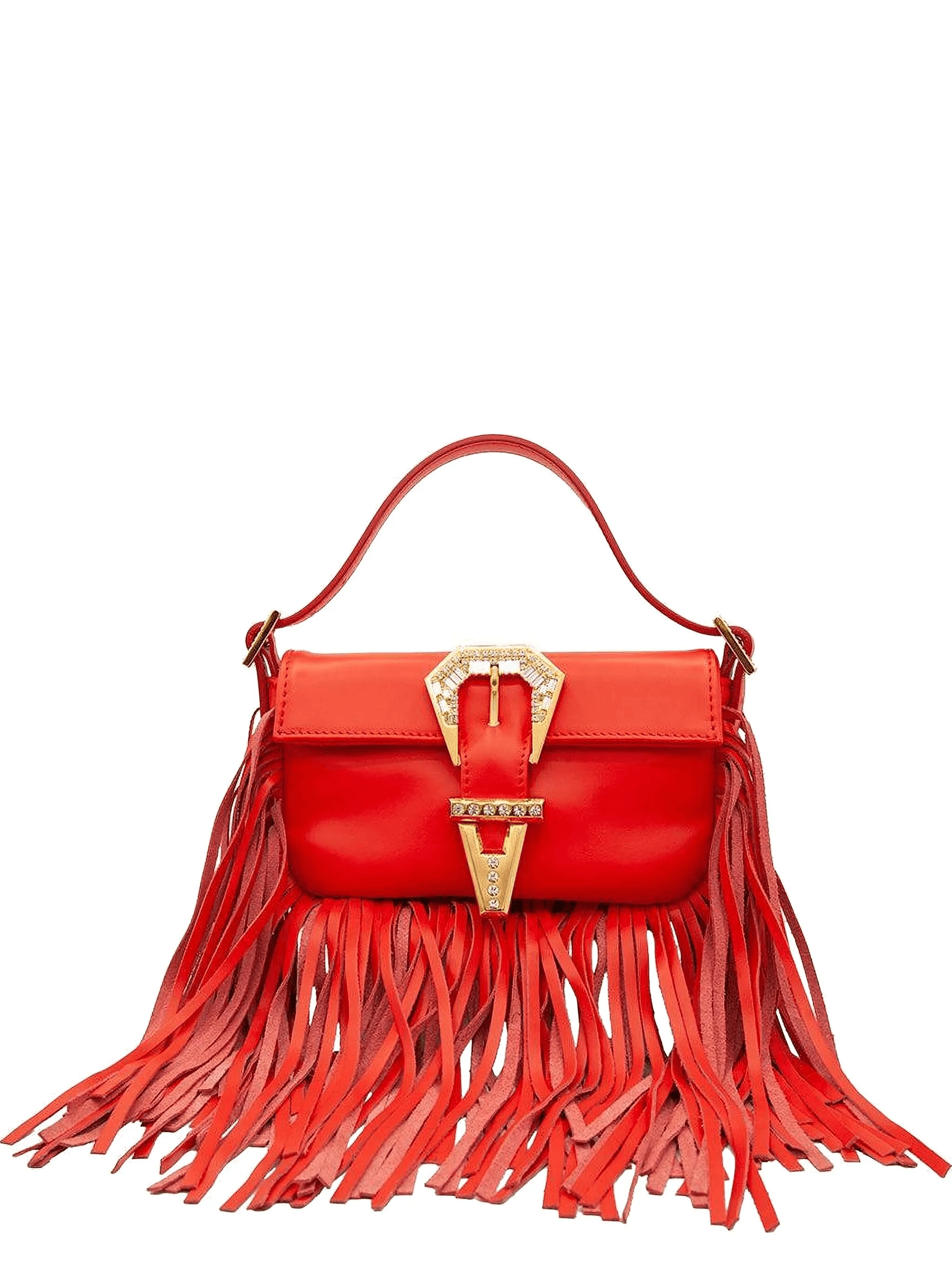 mini Habibi fringed bag - Image 1