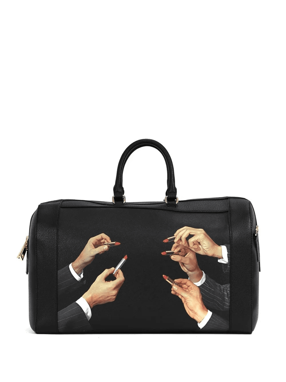 graphic print holdall bag - Image 1