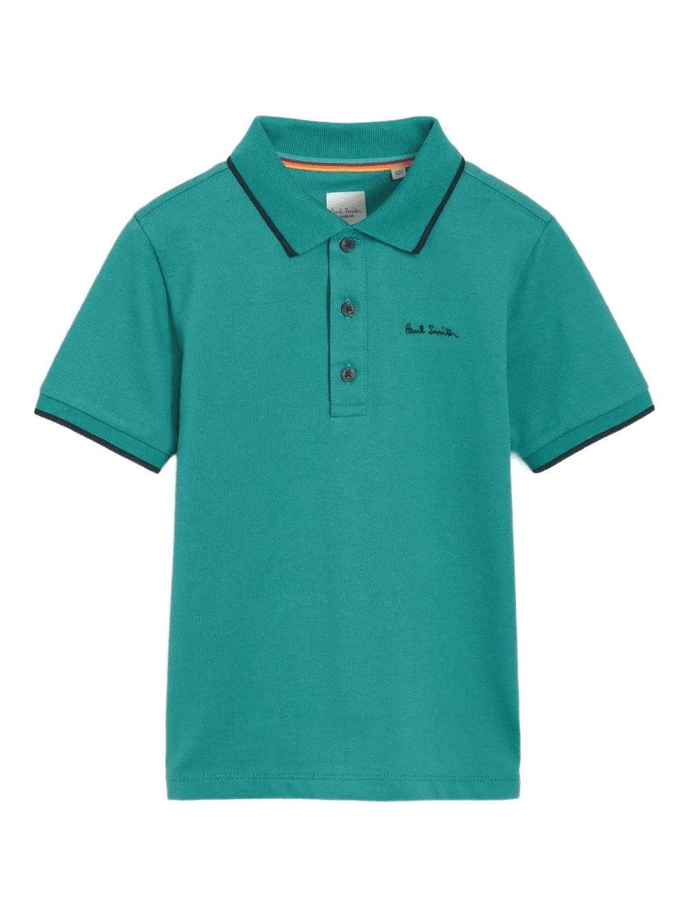 logo-embroidered polo shirt - Image 1
