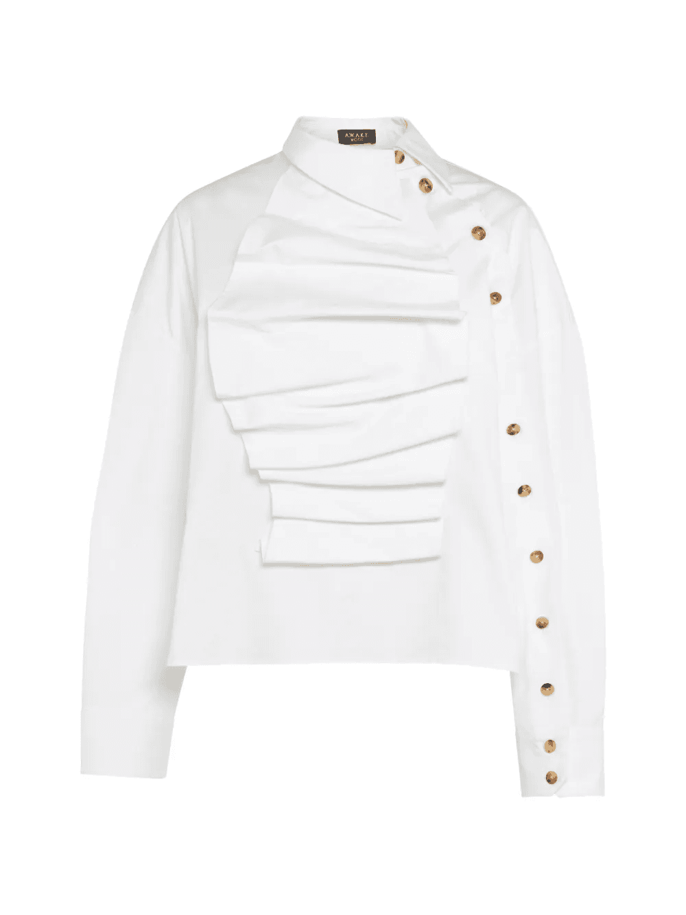button-embellishment blouse - Image 1