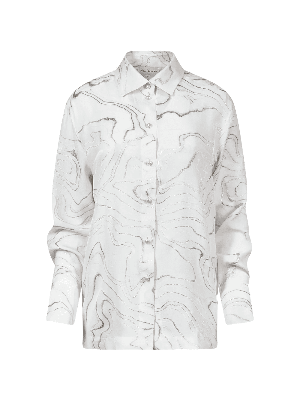 pearl-button shirt - Image 1