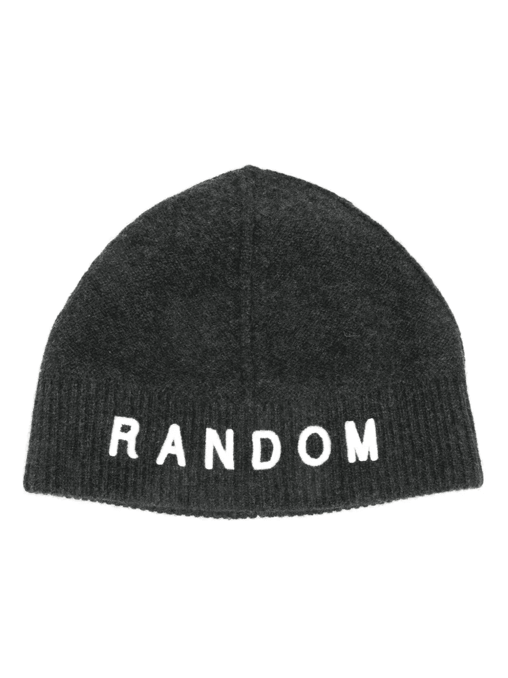 embroidered-logo brushed beanie - Image 1