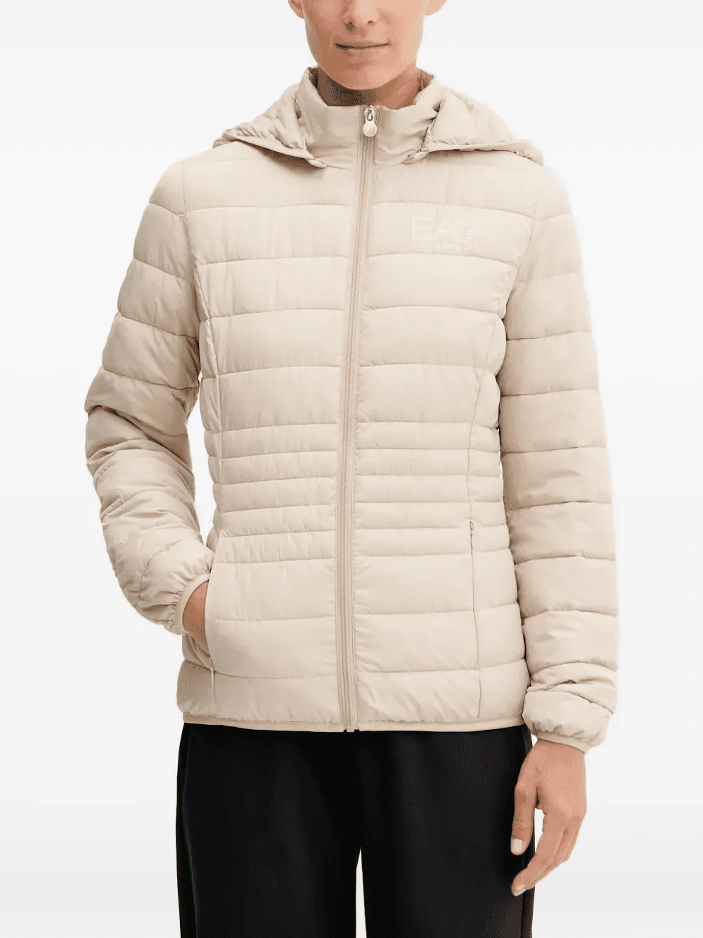 hooded padded jacket - Image 1