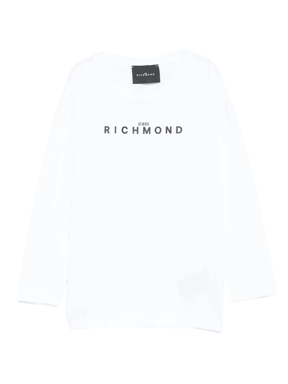 logo-print long-sleeve top - Image 1