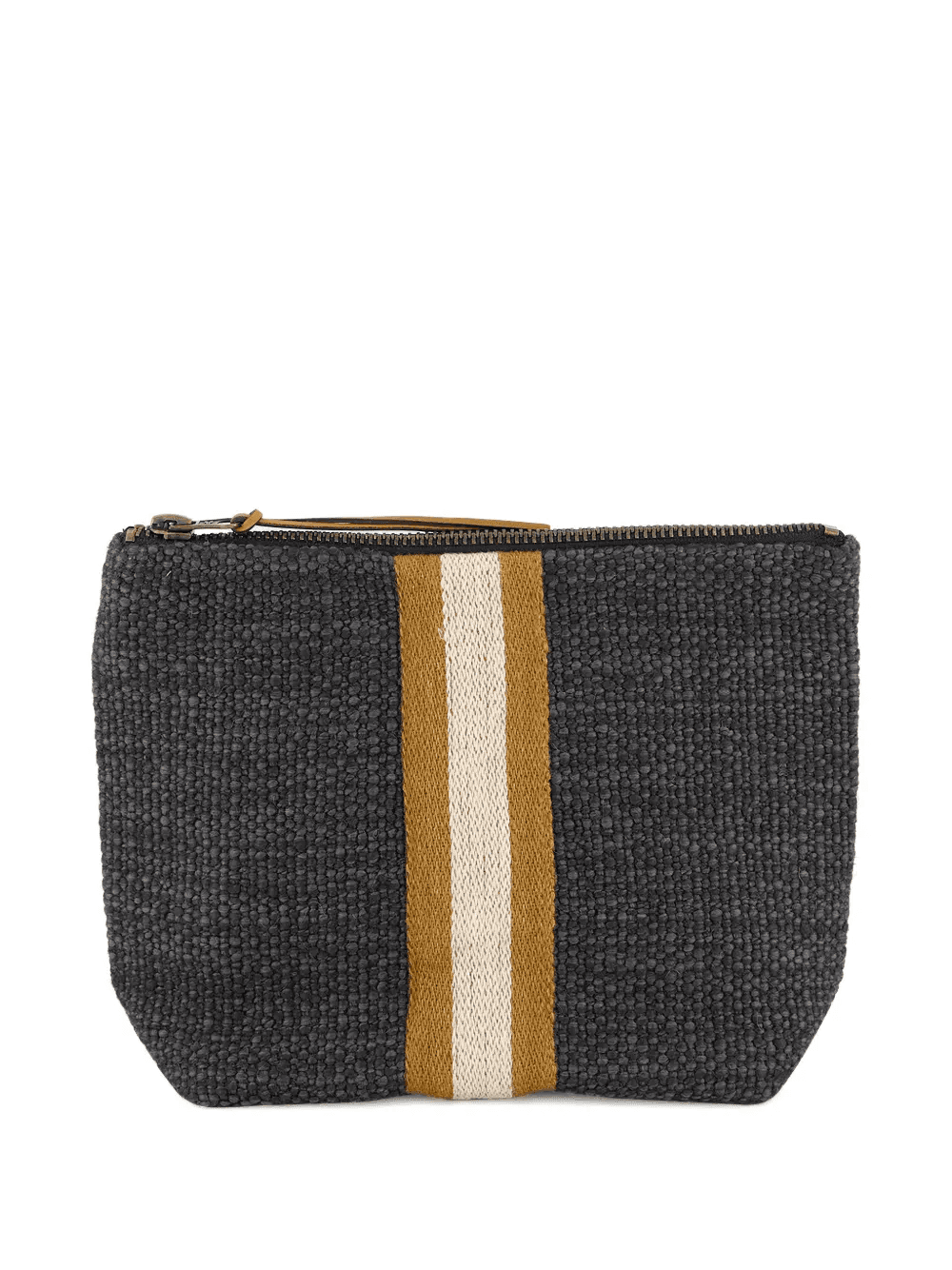 Jasper striped-detail pouch - Image 1