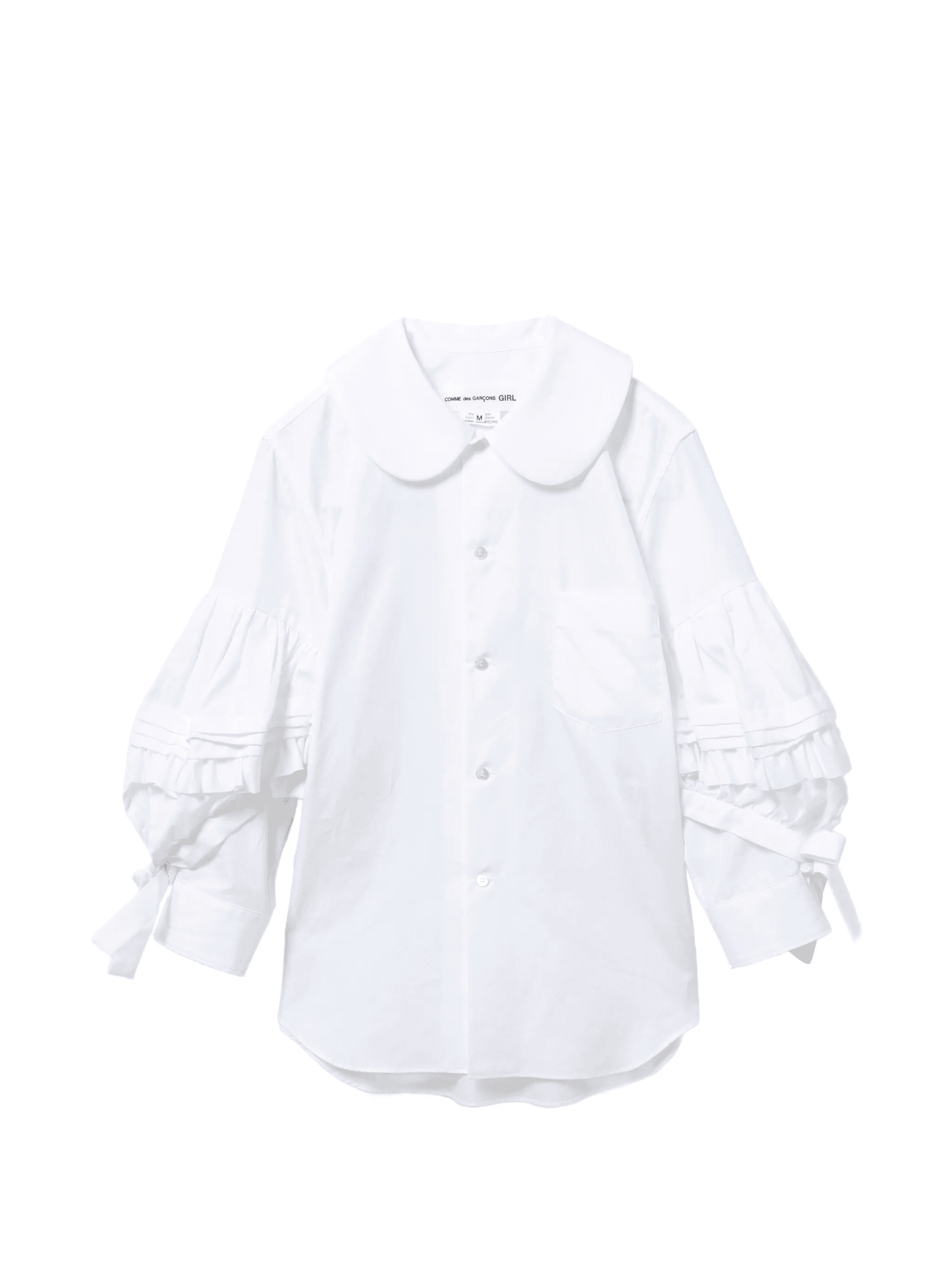 ruffled sleeve shirt - Image 1
